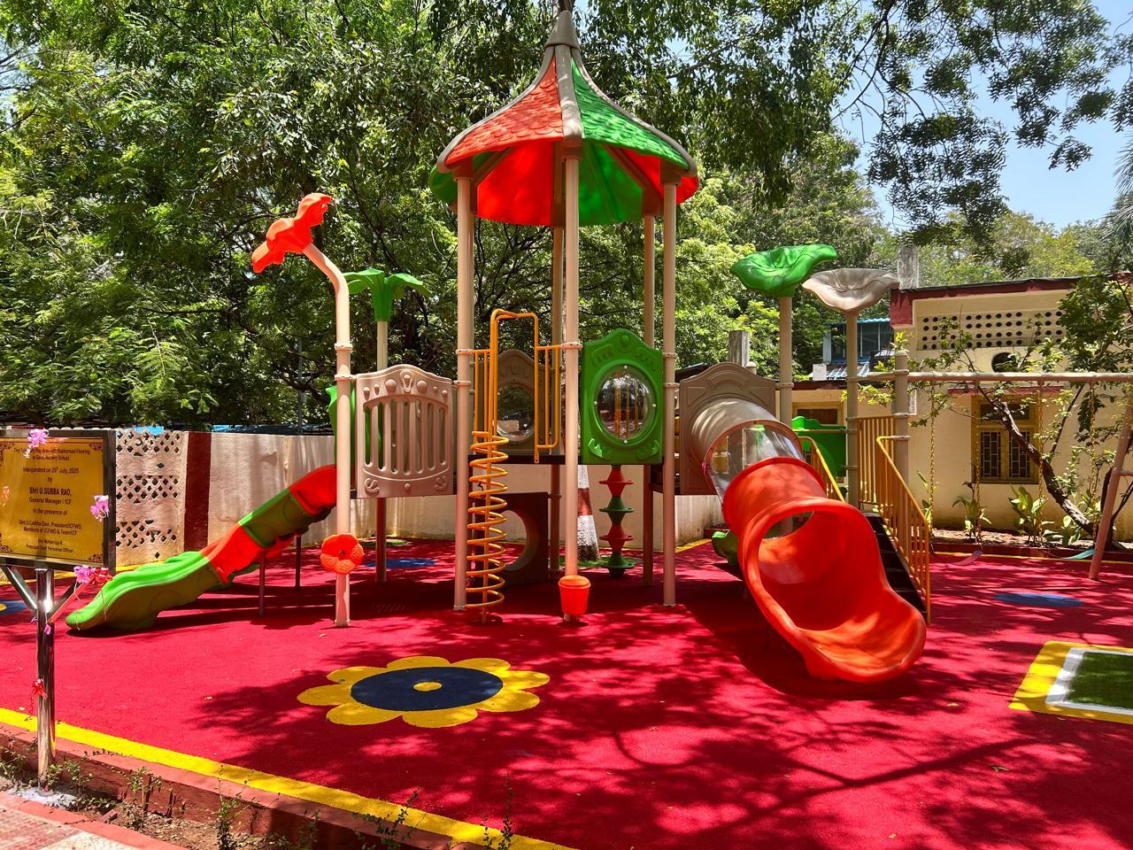 Completed Kids Play Area